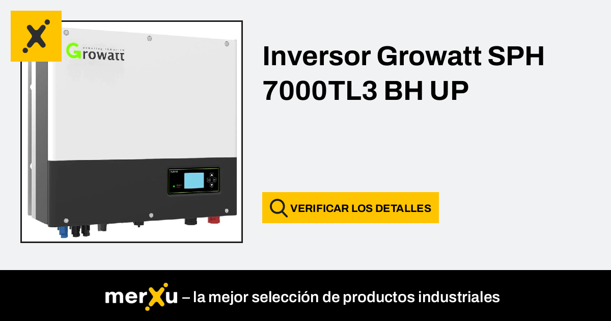 Growatt Inversor Sph Tl Bh Up Merxu Negocia Precios Compras Al Por Mayor