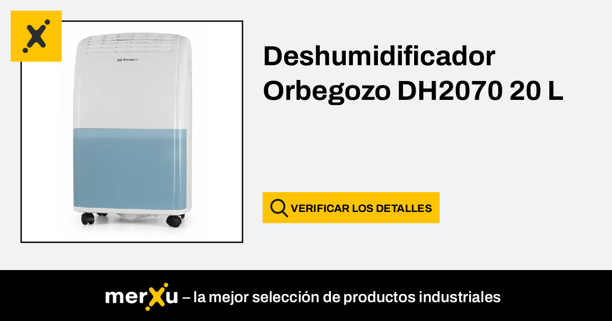 Orbegozo Deshumidificador DH2070 20 L (S7819090) - merXu