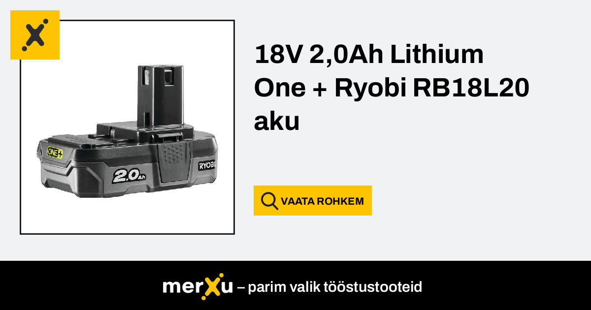 Ryobi rb18l20 online