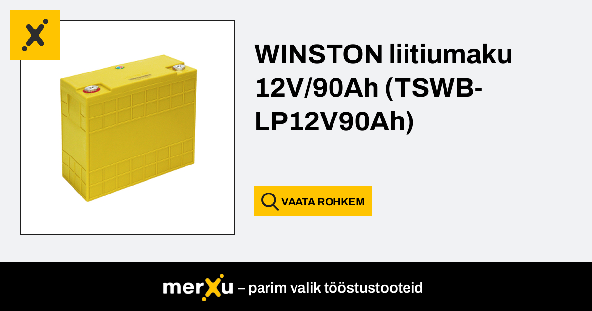 ThunderSky WINSTON Lithium Battery 12V/90Ah (TSWB-LP12V90Ah)