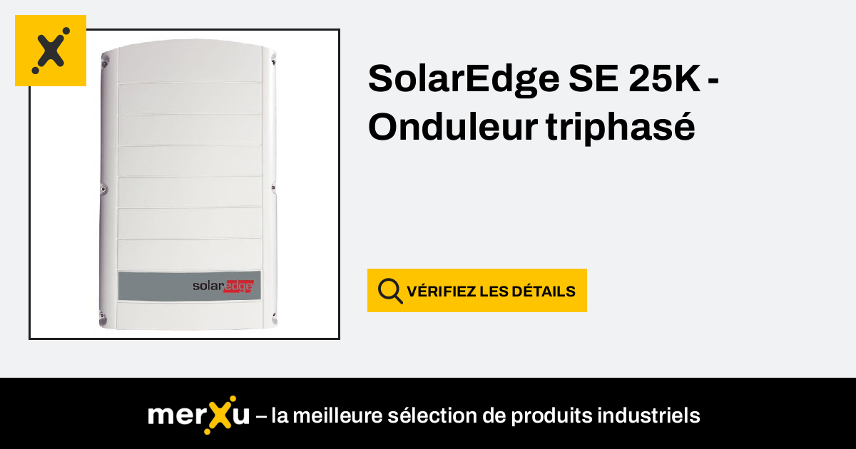 Solaredge Se K Onduleur Triphas Merxu