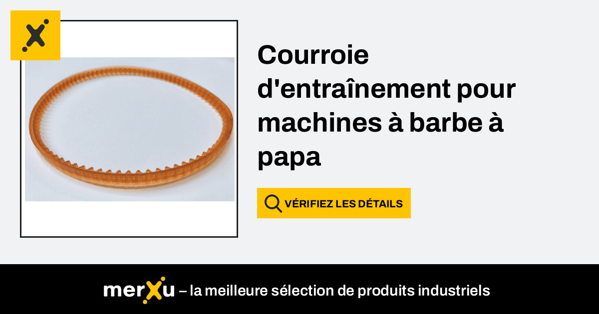 Royal Catering Courroie D Entra Nement Pour Machines Barbe Papa