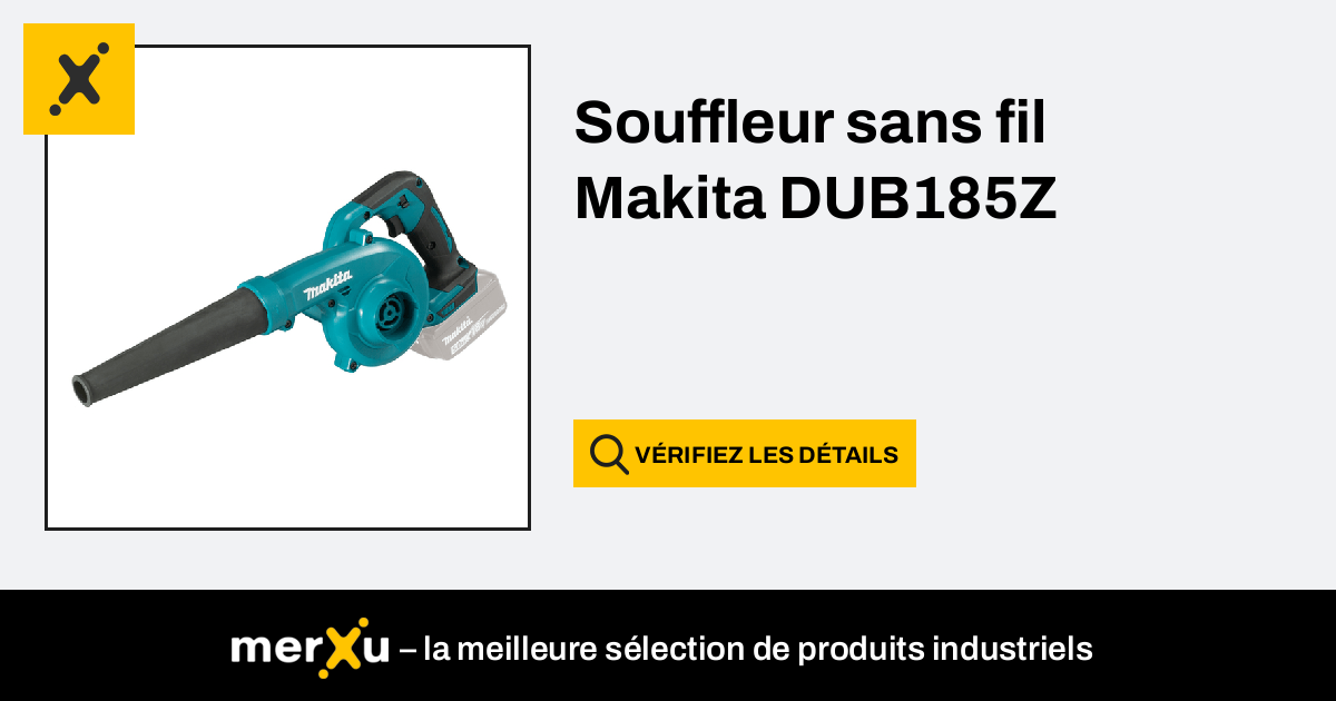 Souffleur 18V sans batterie DUB185Z - Makita