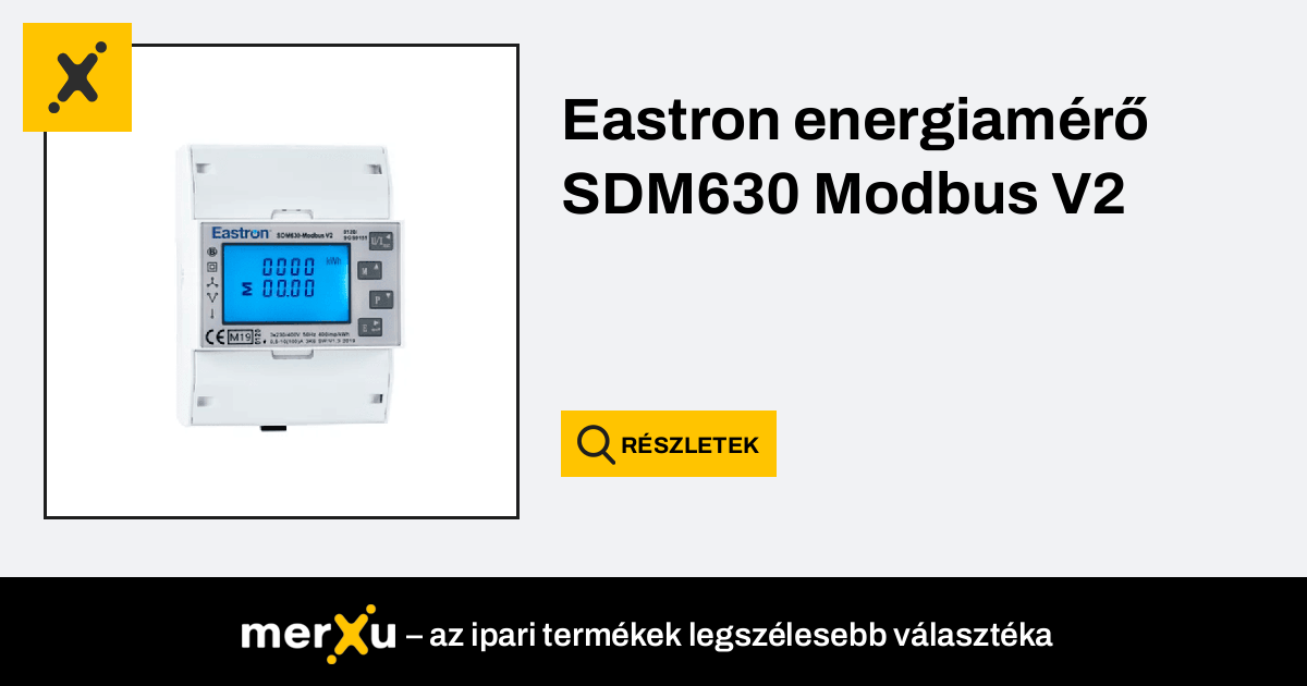 Eastron Energiam R Sdm Modbus V Sdm Modbus V Merxu Raj Nlategyeztet S