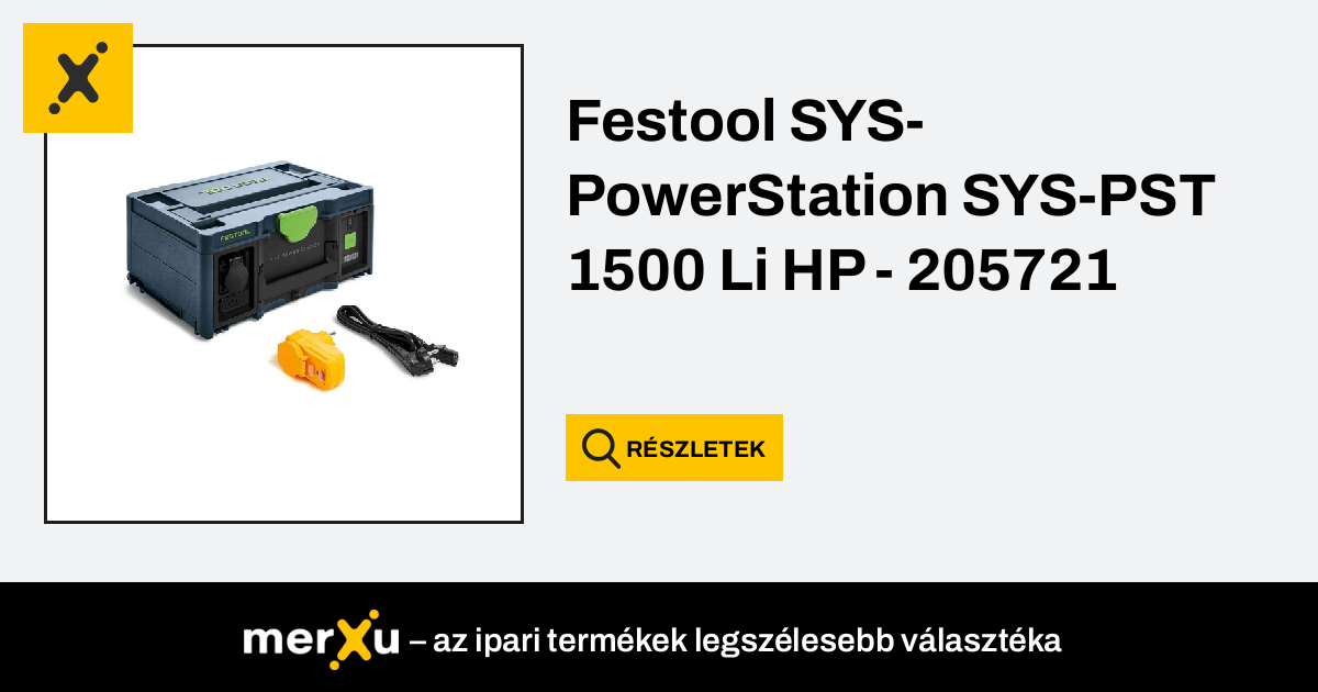 Festool SYS-PowerStation SYS-PST 1500 Li HP online