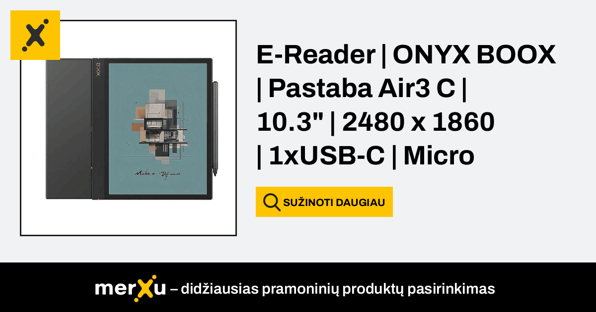 ONYX BOOX Note Air 3 C (OPC1128R)