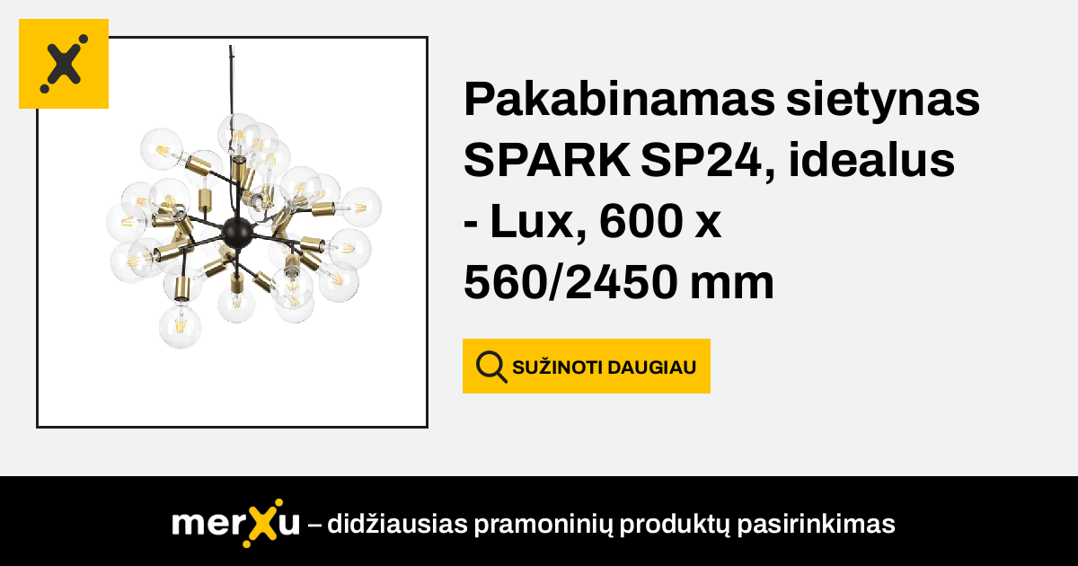 Ideal-Lux  SPARK SP24 - EN