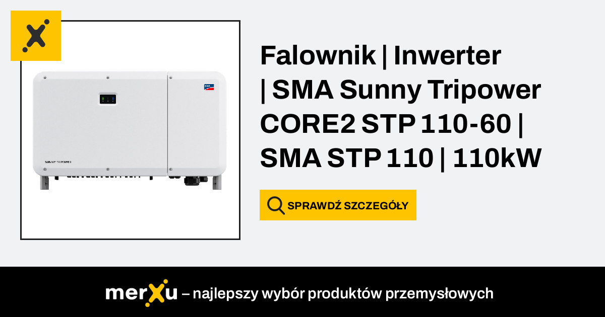 Sma Falownik Inwerter Sunny Tripower Core Stp Stp