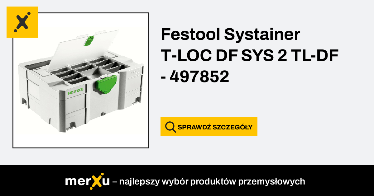 Festool SYSTAINER T-LOC DF SYS 2 TL-DF 497852