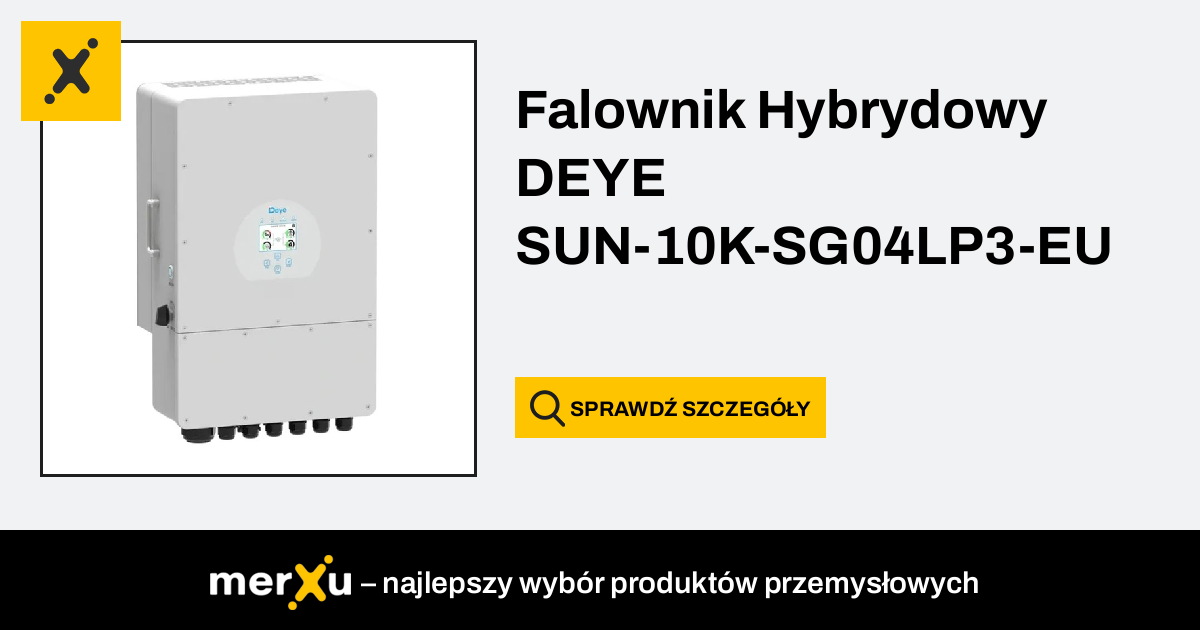 Deye Falownik Hybrydowy Sun K Sg Lp Eu Merxu Negocjuj Ceny