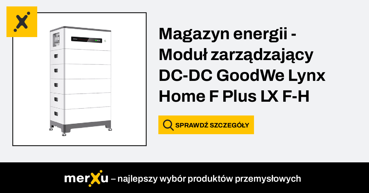 Goodwe Magazyn Energii Moduł Zarządzający Dc Dc Lynx Home F Plus Lx F