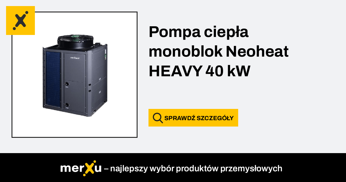 Pompa Ciep A Monoblok Neoheat Heavy Kw Merxu