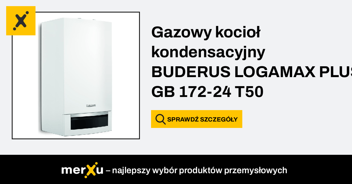 Buderus Vokietija Gazowy Kocioł Kondensacyjny Buderus Logamax Plus Gb 172 24 T50 Merxu 8976