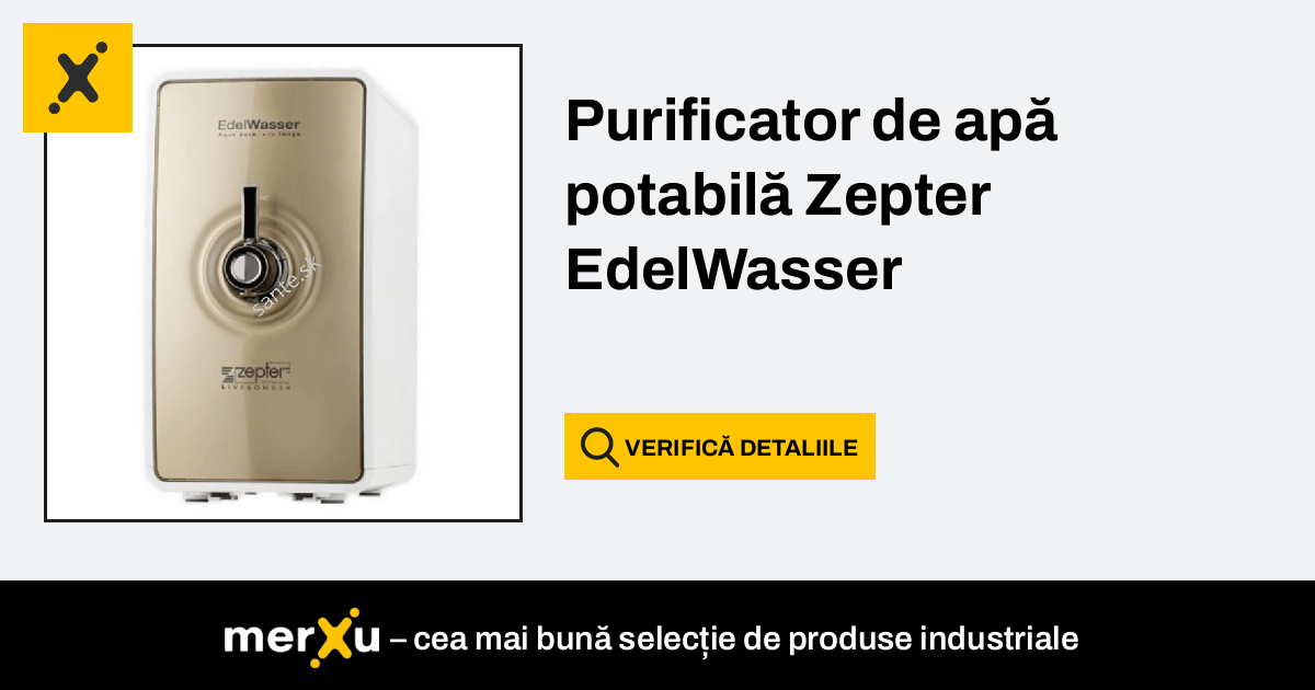 Elastic truck mechanism Purificator de apă potabilă Zepter EdelWasser - merXu