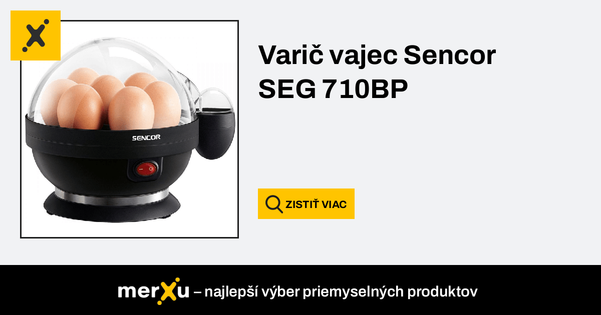 Egg cooker, SEG 710BP