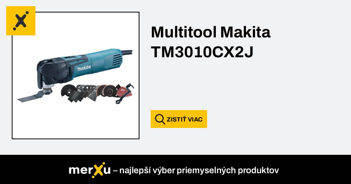 Makita shop multitool tm3010cx2j