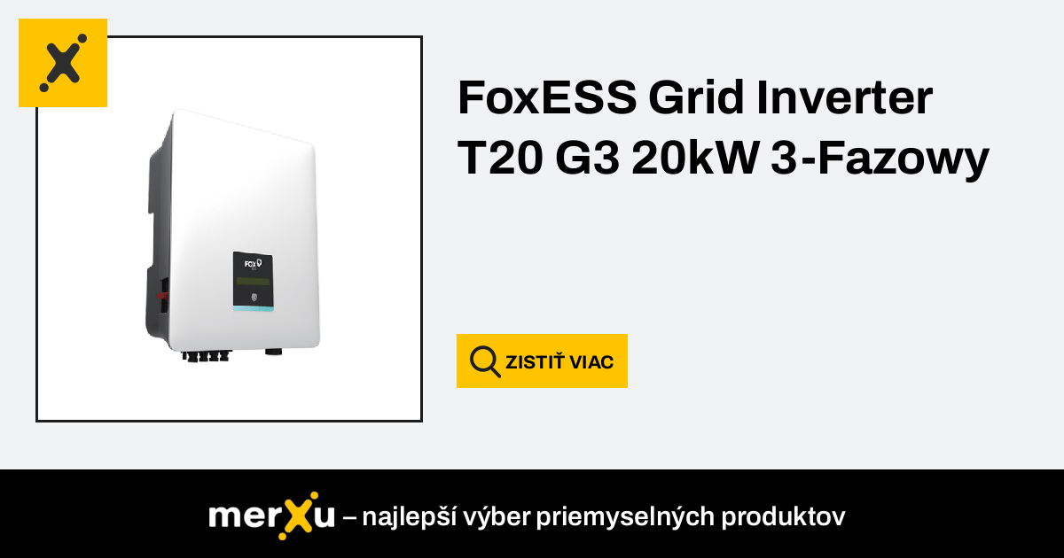 Foxess T20 G3 20kw Merxu 9464