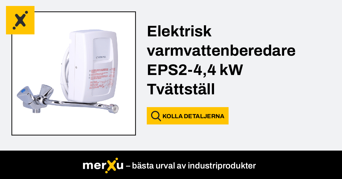 Kospel Elektrisk varmvattenberedare EPS2 4 4 kW Tvättställ merXu Förhandla priser Grossistköp